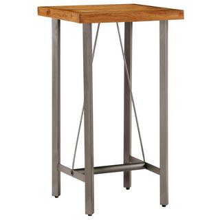 VidaXL Table de bar bois  