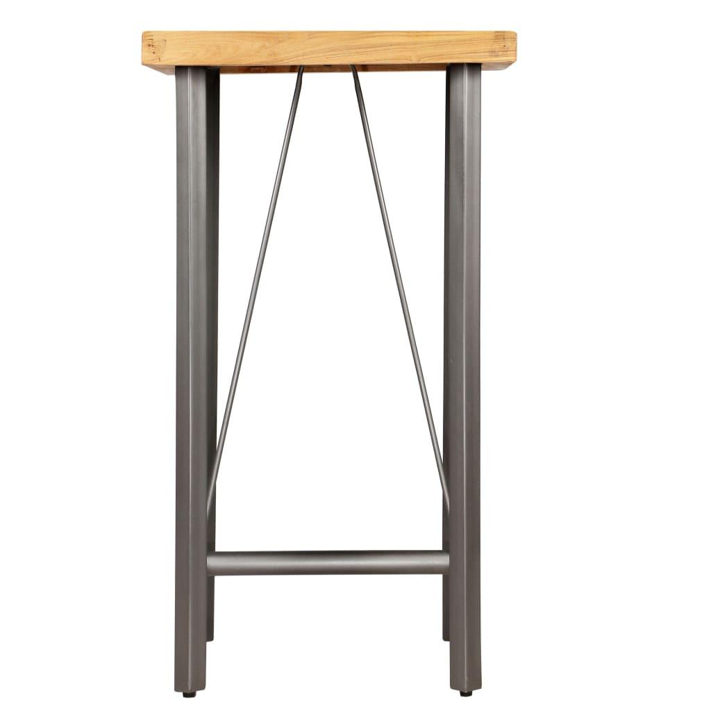 VidaXL Table de bar bois  