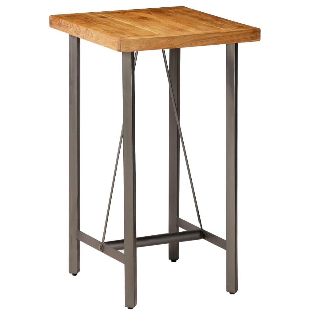 VidaXL Table de bar bois  