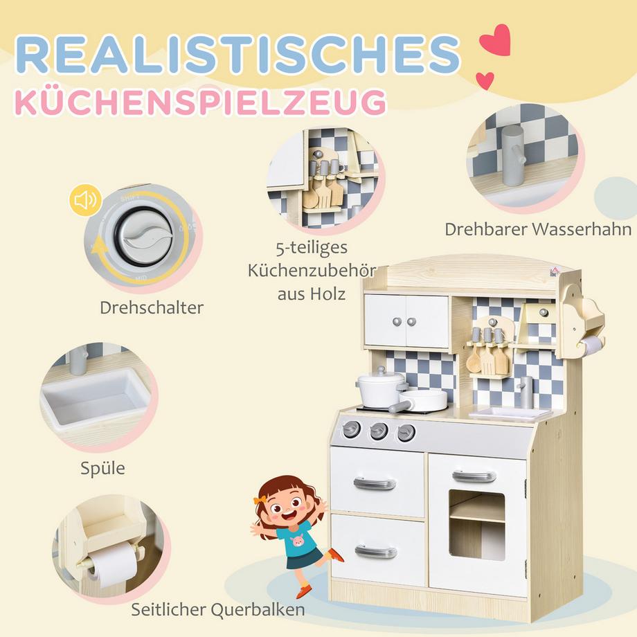 HOMCOM  Kinderküche 