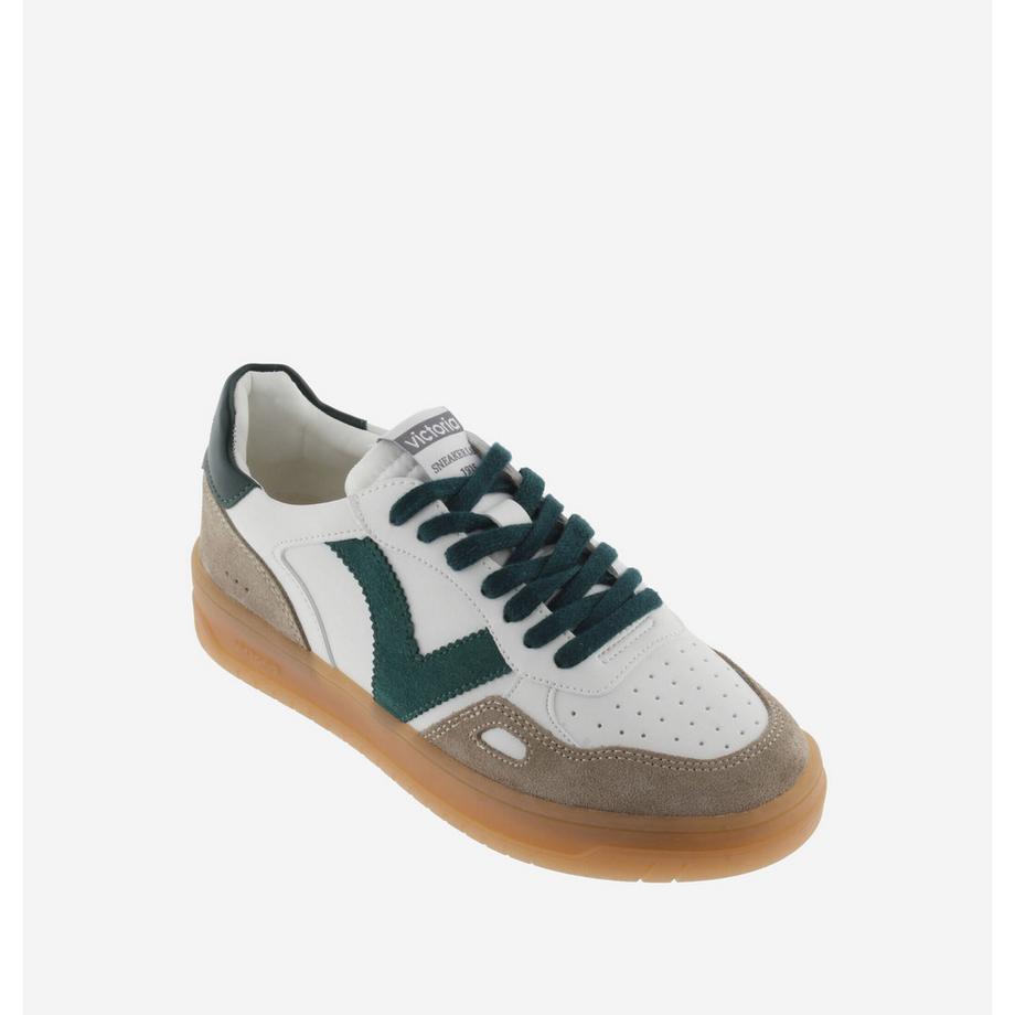 Victoria Seoul Scarpe da Ginnastica in Pelle e Camoscio  