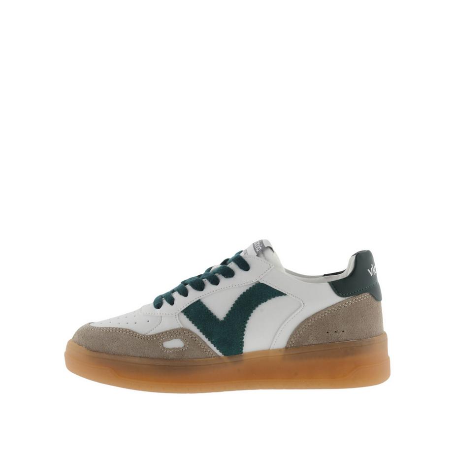 Victoria Seoul Scarpe da Ginnastica in Pelle e Camoscio  