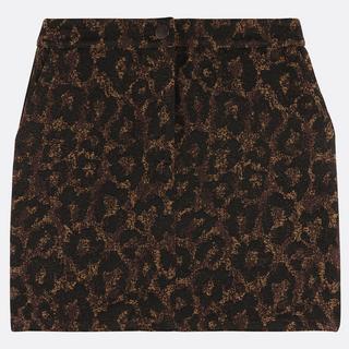 La Redoute Collections Gerader Minirock Leopardenmuster  