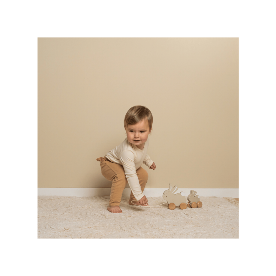 Little Dutch  Nachziehtieren Hase - Baby bunny FSC 