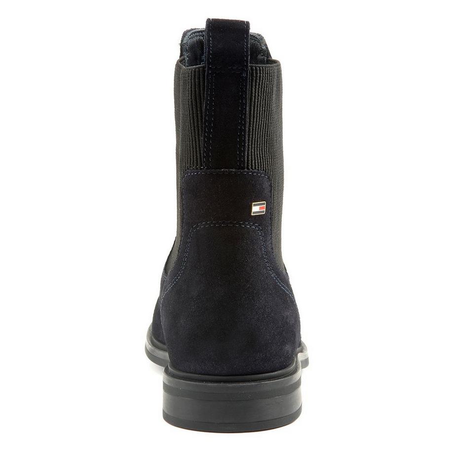 TOMMY HILFIGER Flag Suede Chelsea Boot  