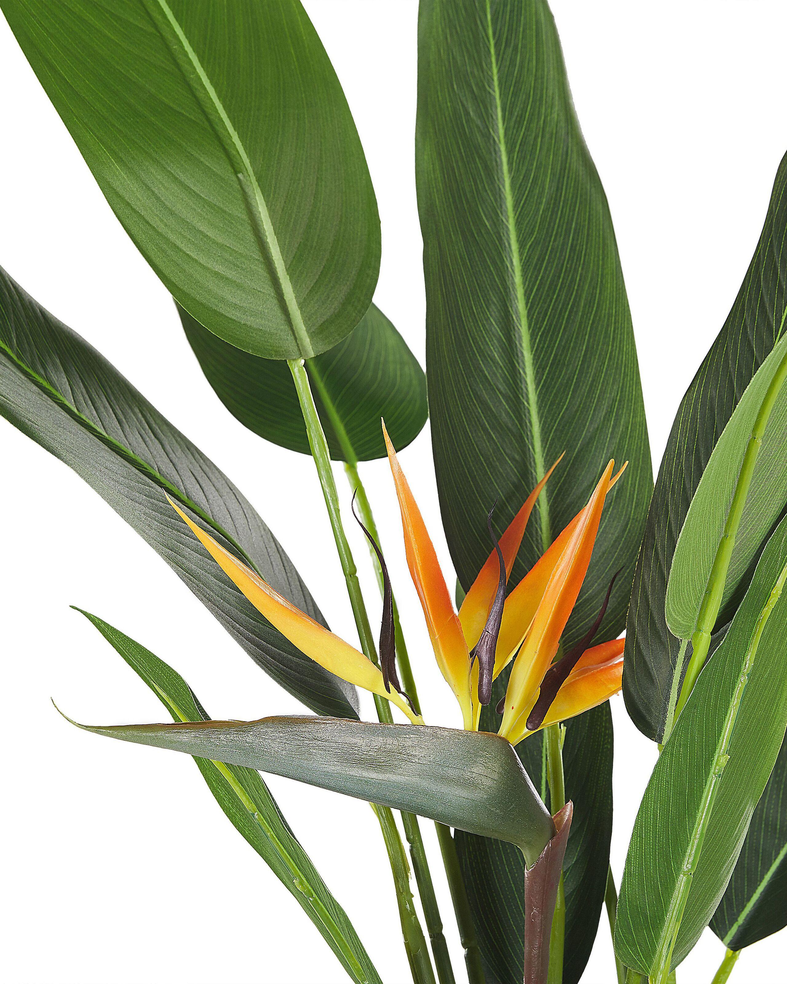 Beliani Kunstpflanze aus Kunststoff STRELITZIA TREE  