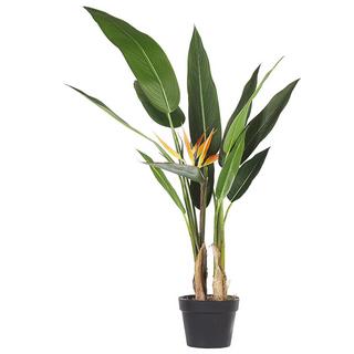 Beliani Kunstpflanze aus Kunststoff STRELITZIA TREE  