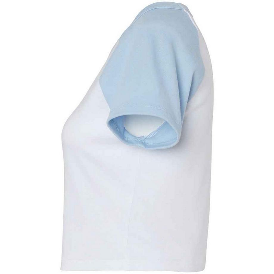 Bella + Canvas Kurzes Top Raglanärmel  