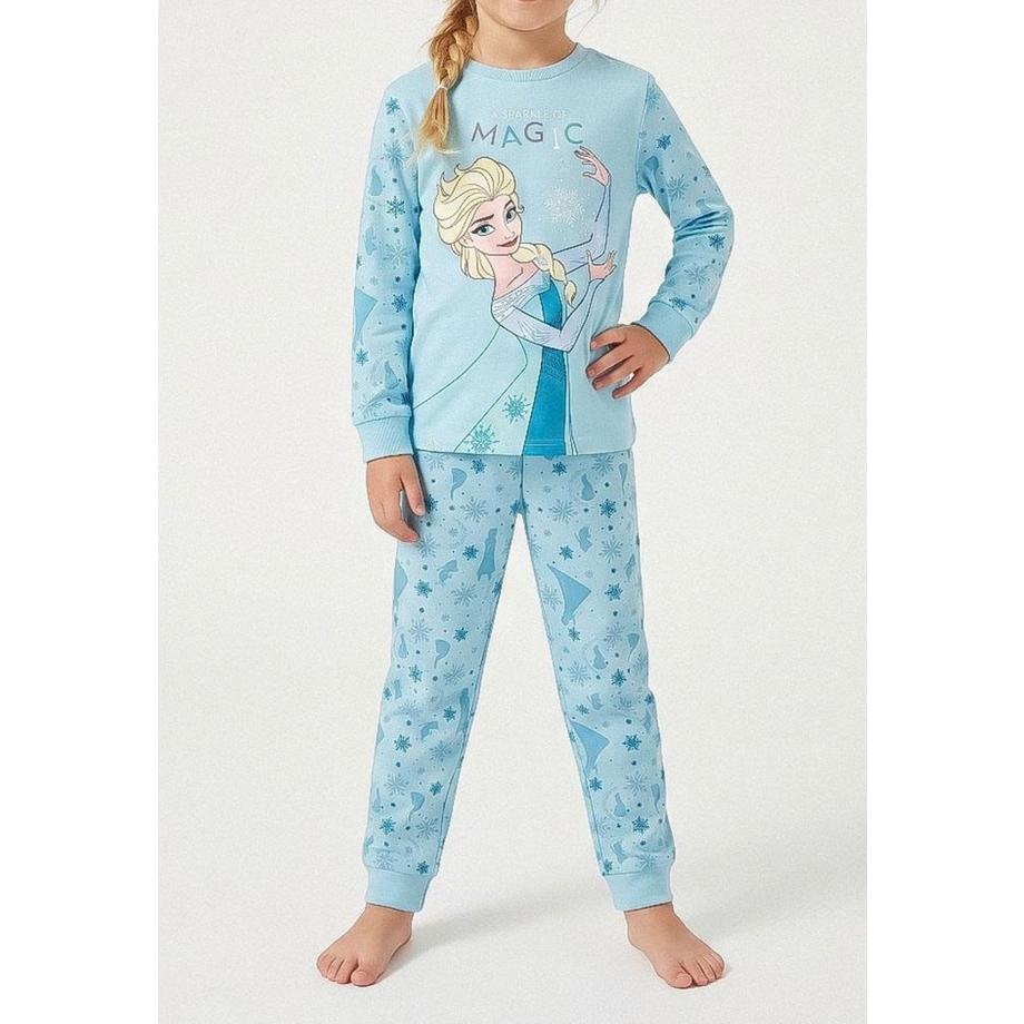 Disney  Langarm Interlock Pyjama   Frozen Motiv 
