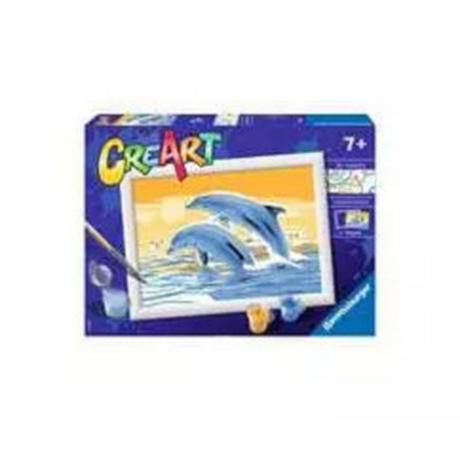 Ravensburger  CreArt Delightful Dolphins 