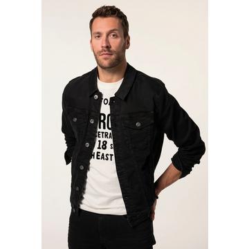 Giacca in jeans con abbottonatura e quattro tasche, fino alla tg. 8XL