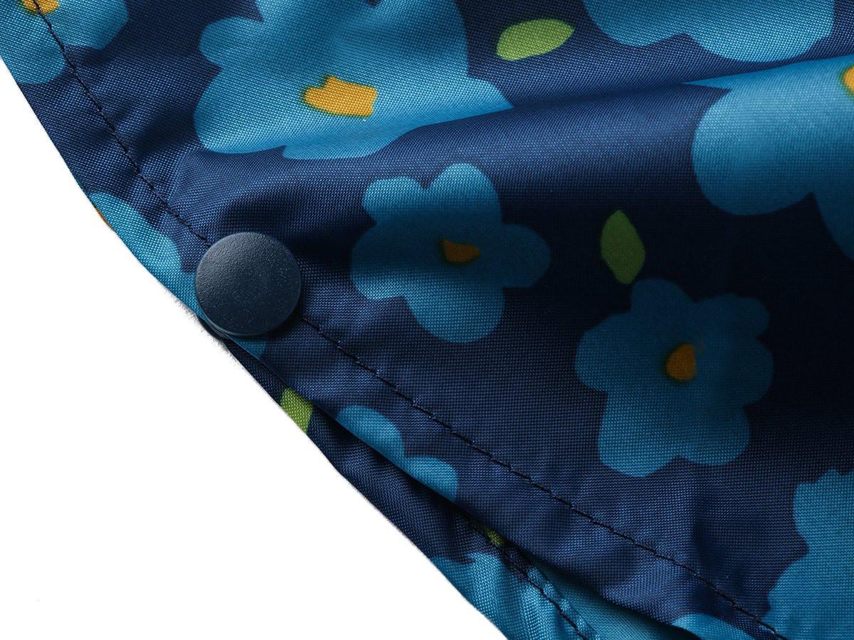 Alopini Mantella Antipioggia con Cappuccio Cerniera Riutilizzabile  