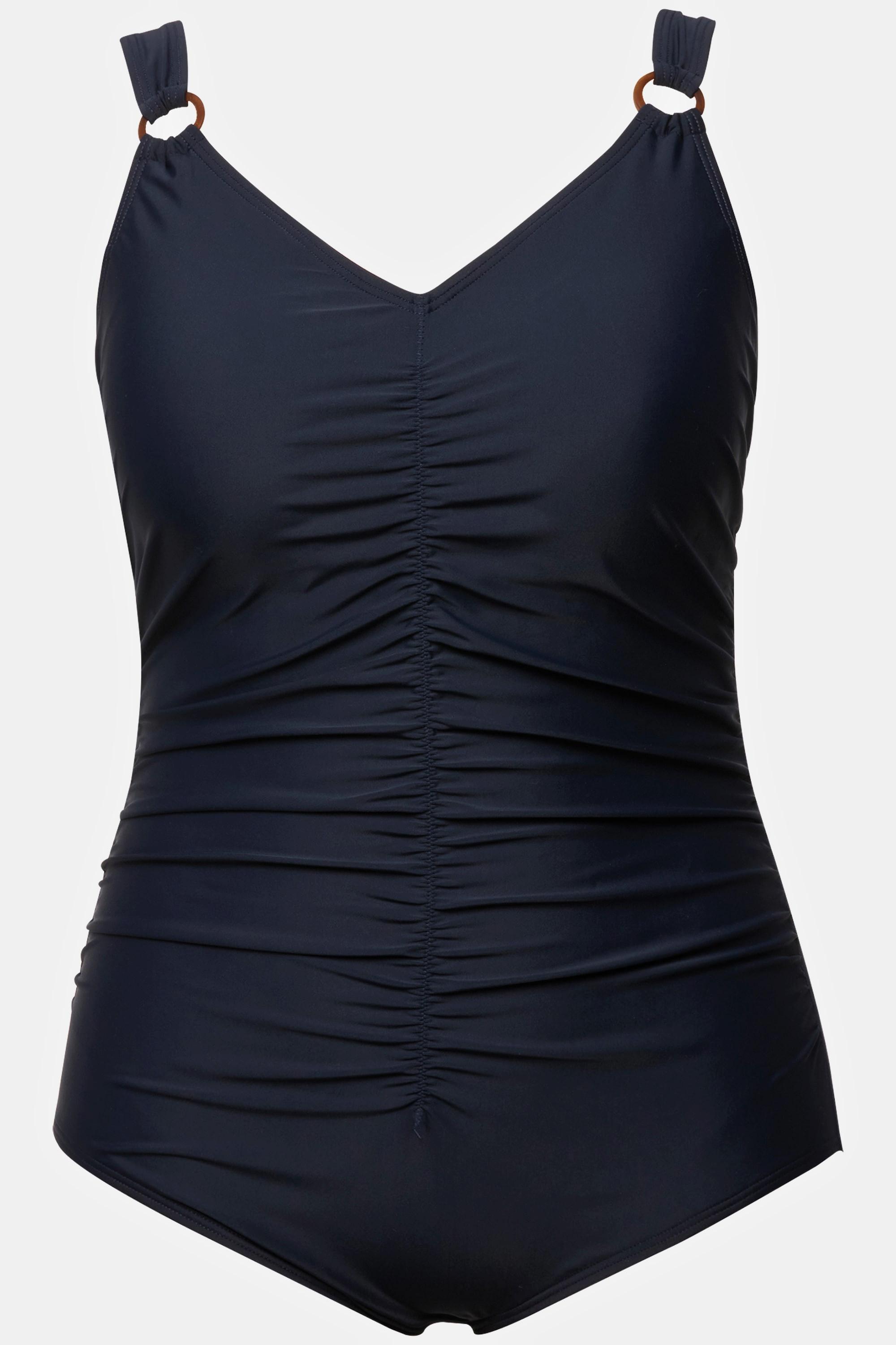 Ulla Popken Costume da bagno fantasia cactus coppe morbide anelli decorativi  