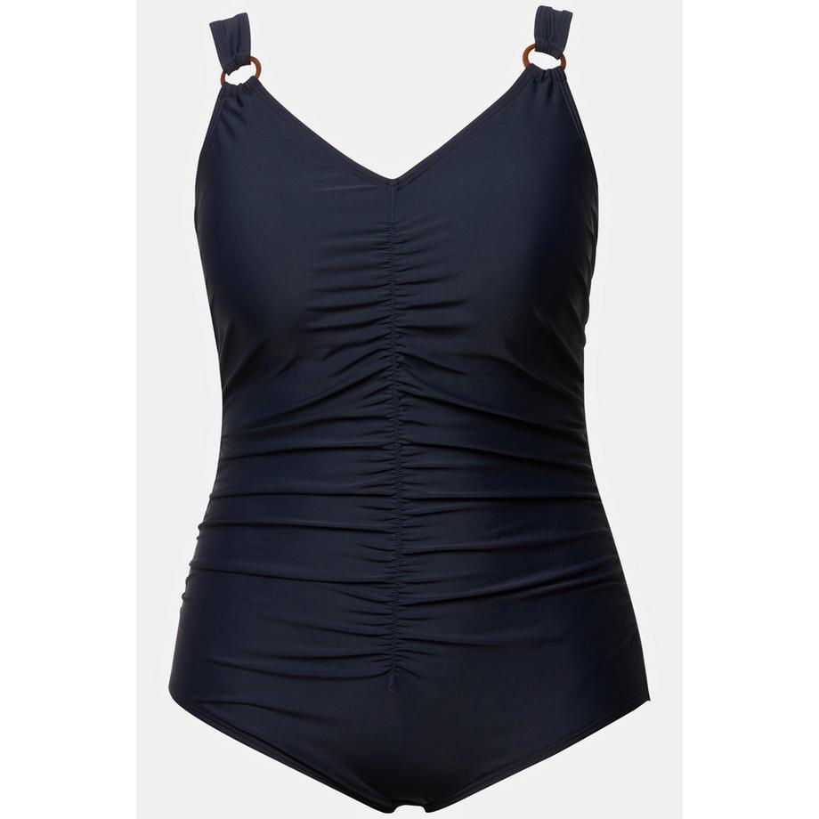 Ulla Popken Badeanzug Kakteenmuster Softcups Zierringe  