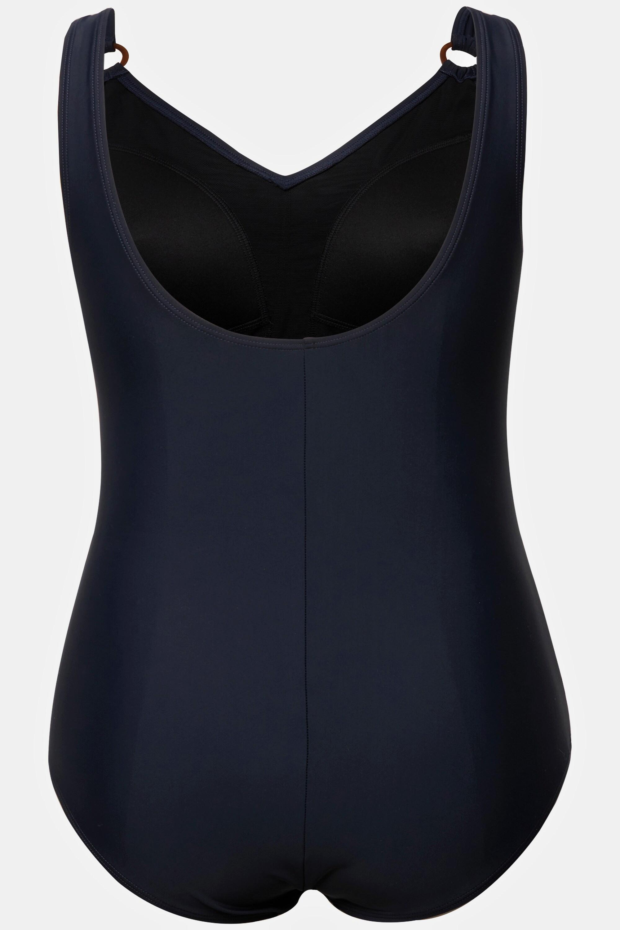 Ulla Popken Costume da bagno fantasia cactus coppe morbide anelli decorativi  