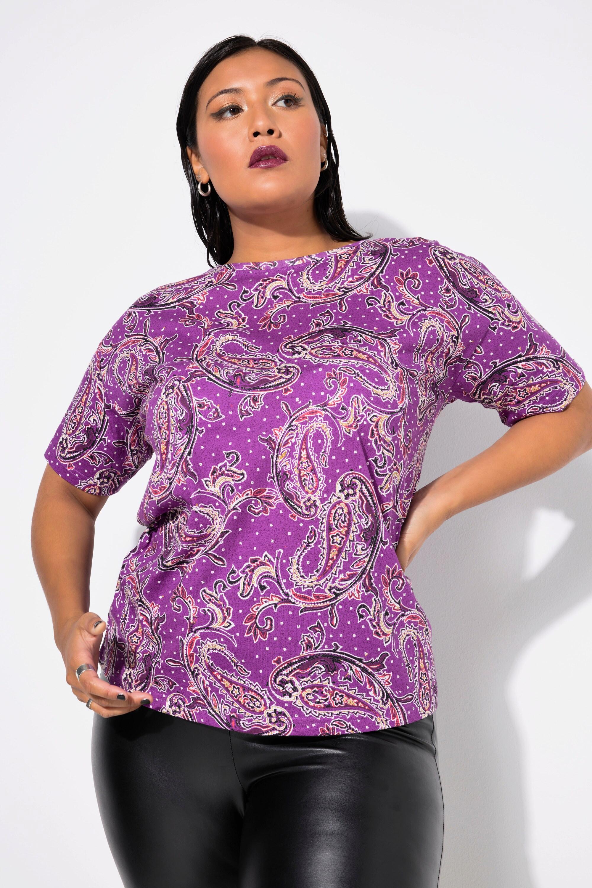 Studio Untold  T-shirt dal taglio oversize con stampa Paisley 