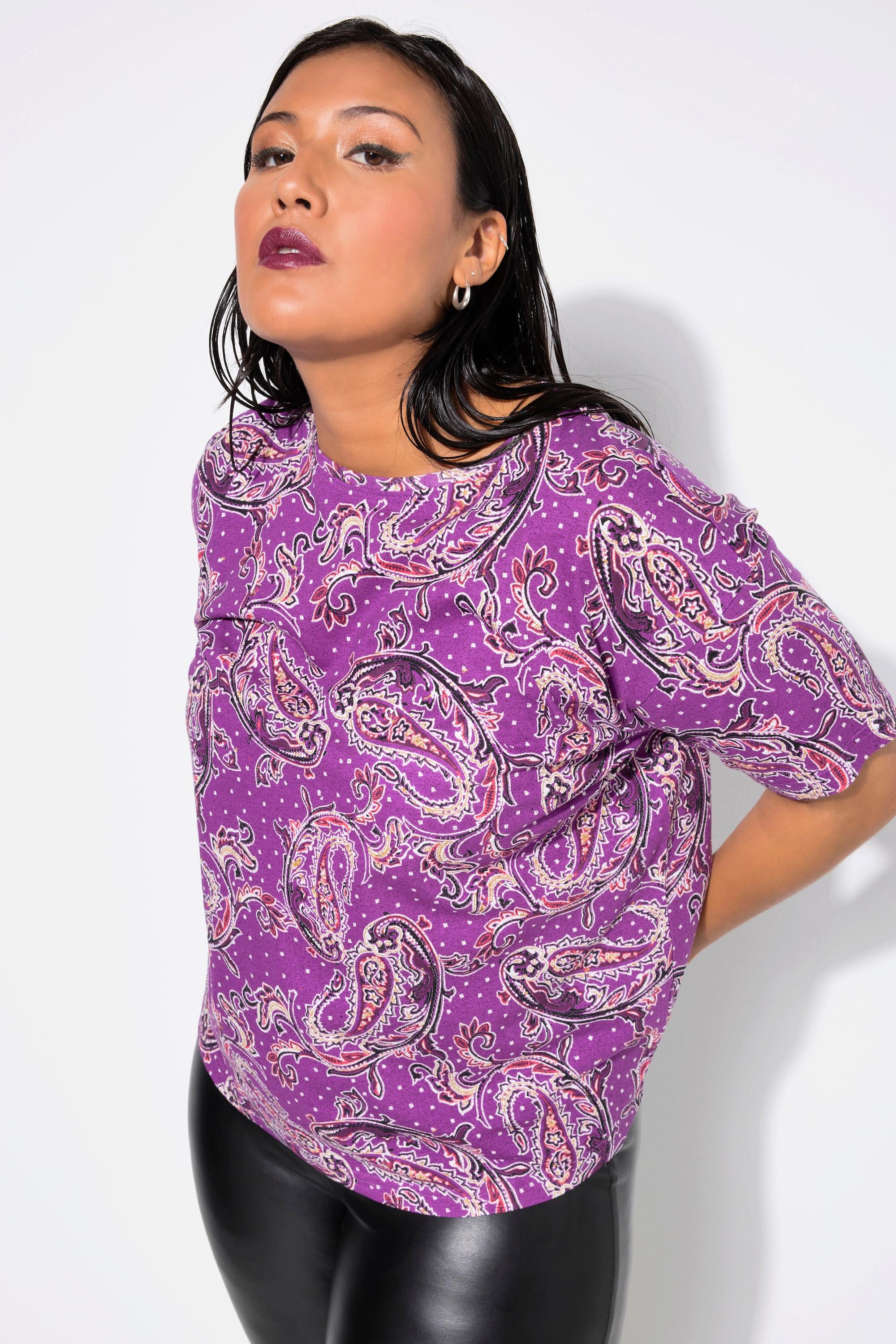 Studio Untold  T-shirt dal taglio oversize con stampa Paisley 