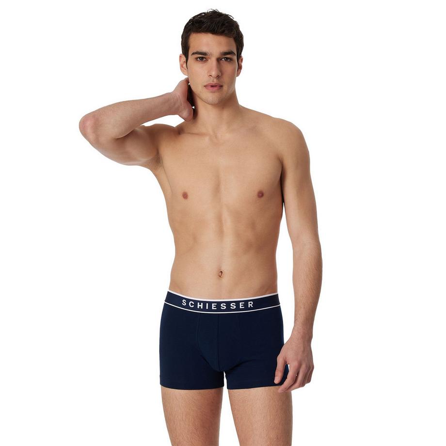 Schiesser  Boxer  Aderente alla figura-3PACK Shorts 