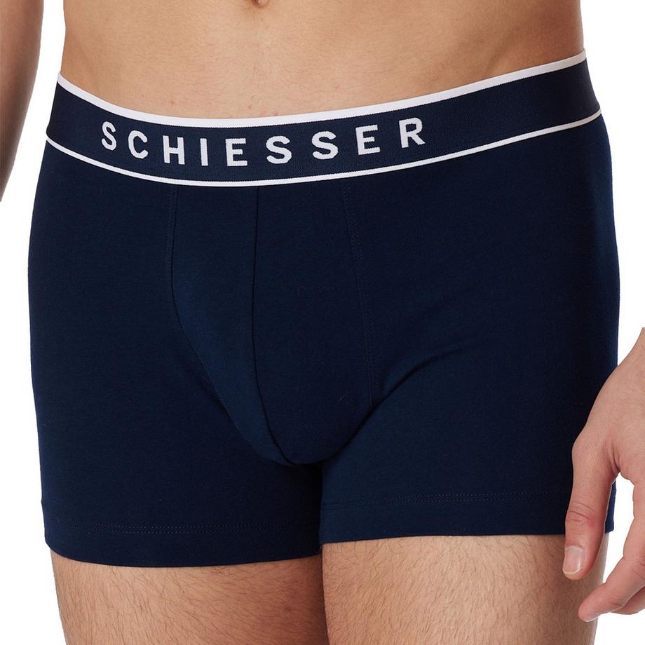 Schiesser  Boxer  Aderente alla figura-3PACK Shorts 