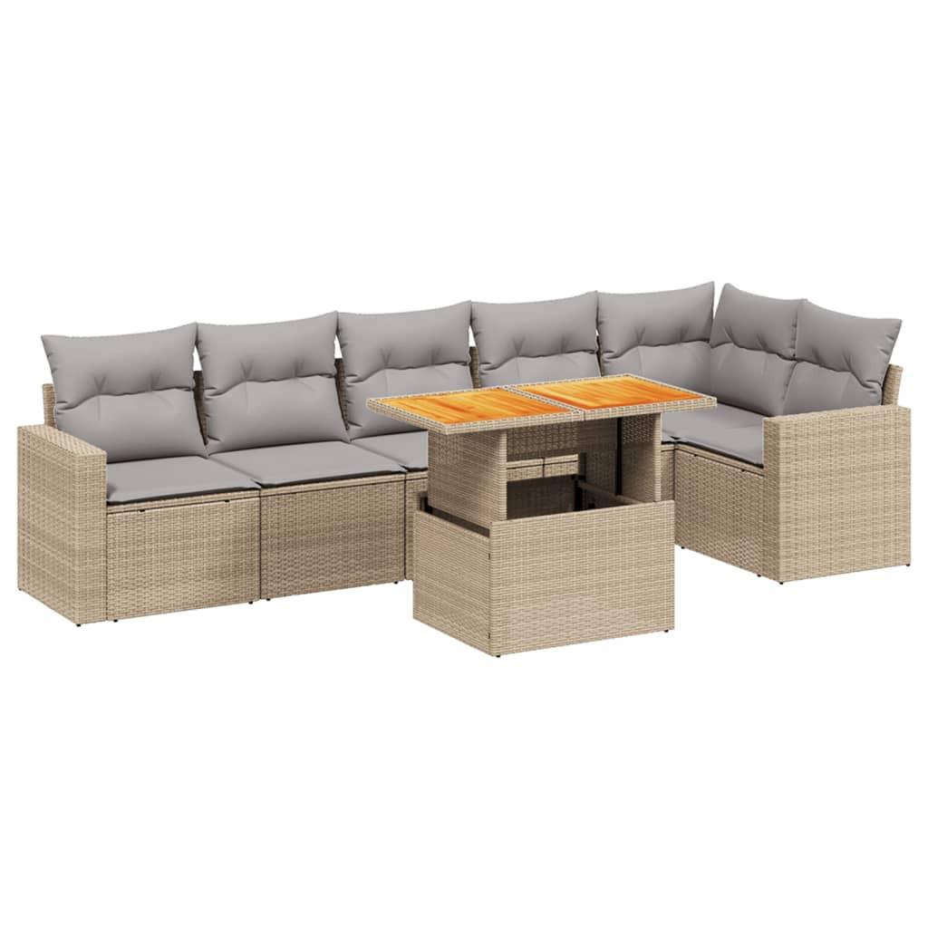 VidaXL Garten sofagarnitur poly-rattan  