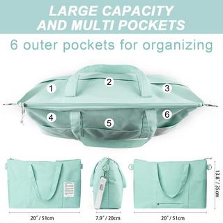 Only-bags.store Reisetasche wasserdichte Sport Übernachtungs Handgepäcktasche  