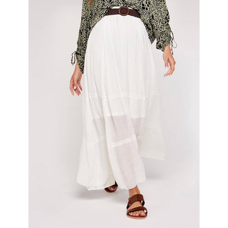 APRICOT Jupe longue chatoyante  