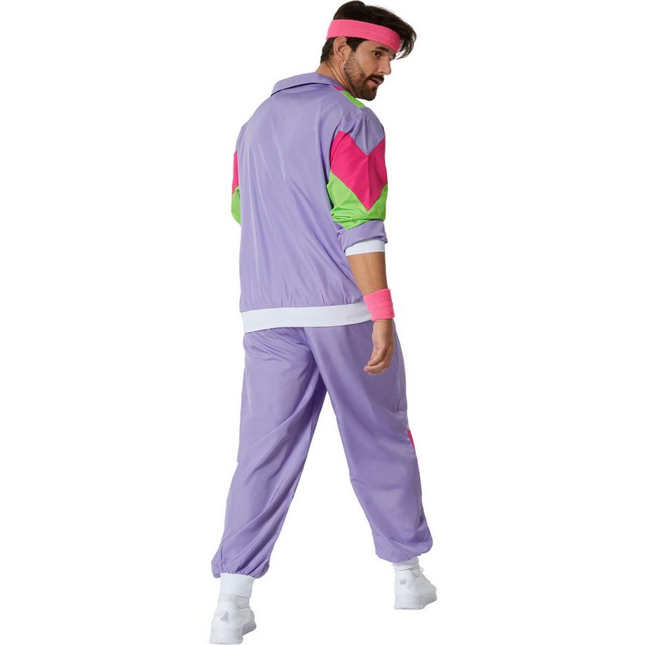 Tectake  Costume pour homme Jogging rétro des années 80 90 