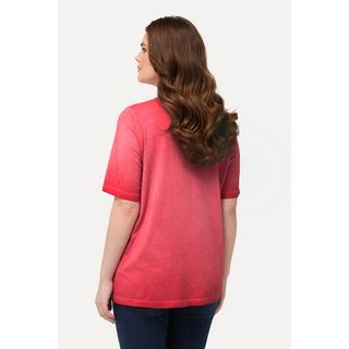 Ulla Popken  T-Shirt, Hirsch, Classic, Rundhals, Halbarm 