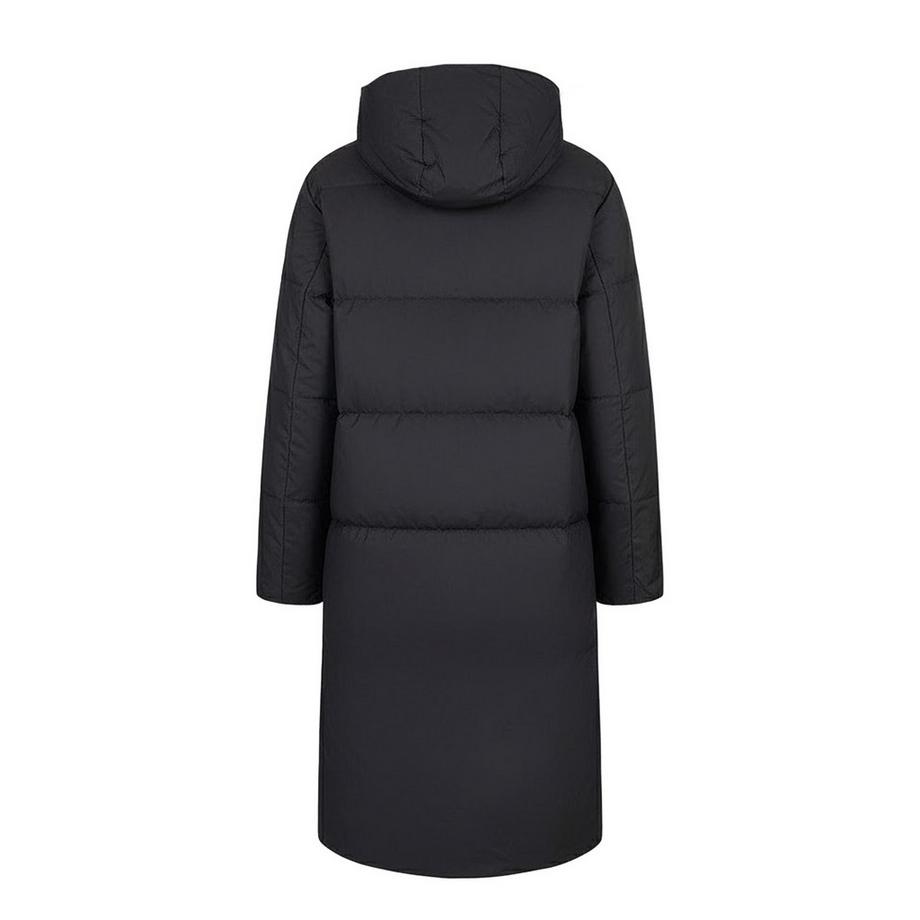 Armani Exchange Veste Longue à Capuche et Col Boutonné  