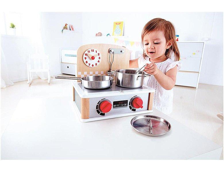Hape  Rollenspiele 2-in-1 Spielküche & Grill Set 