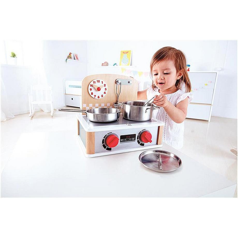 Hape  Rollenspiele 2-in-1 Spielküche & Grill Set 