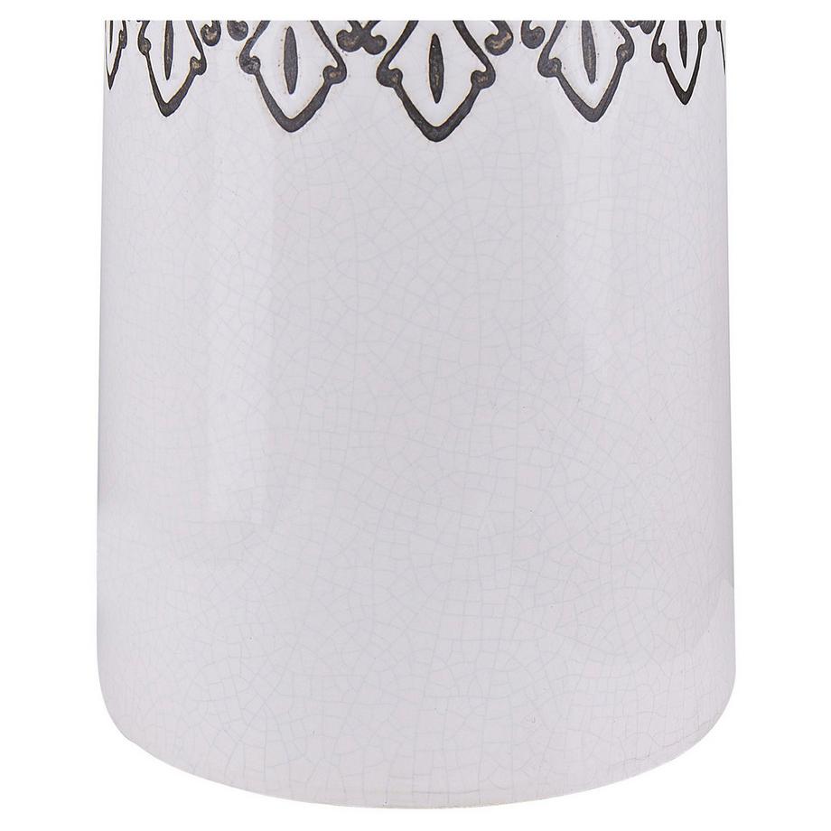 Beliani Vase à fleurs en Grès Rétro AMISOS  