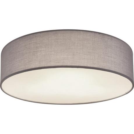 mutoni Plafonnier Sanna métal blanc anthracite 3xE27 LED 40x40x10  