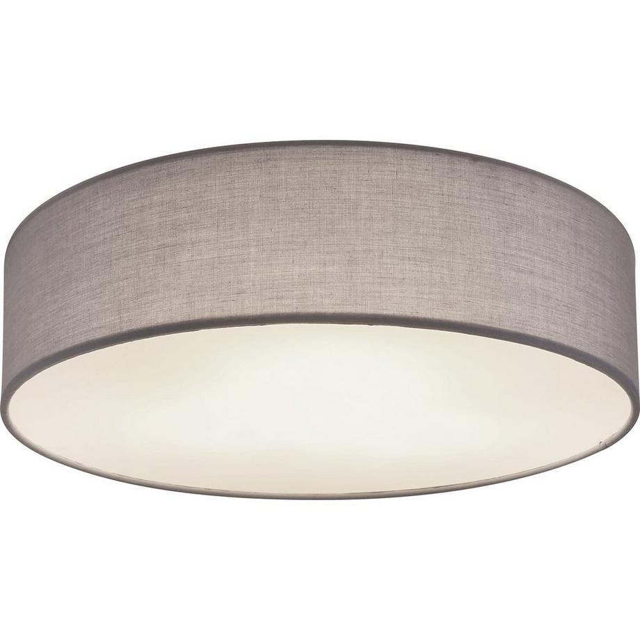 Plafonnier Sanna métal blanc anthracite 3xE27 LED 40x40x10
