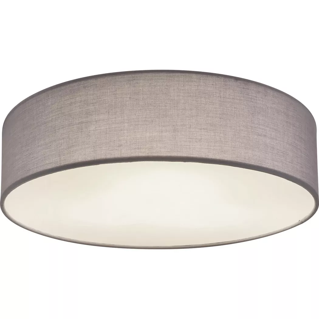 mutoni – Deckenleuchte Sanna Metall anthrazit weiss 3xE27 LED 40x40x10, One Size, Multicolor