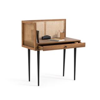 La Redoute Intérieurs Vintage-Schreibtisch NOYA mit Rattanblende  