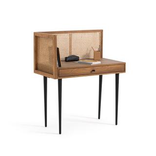 La Redoute Intérieurs Vintage-Schreibtisch NOYA mit Rattanblende  