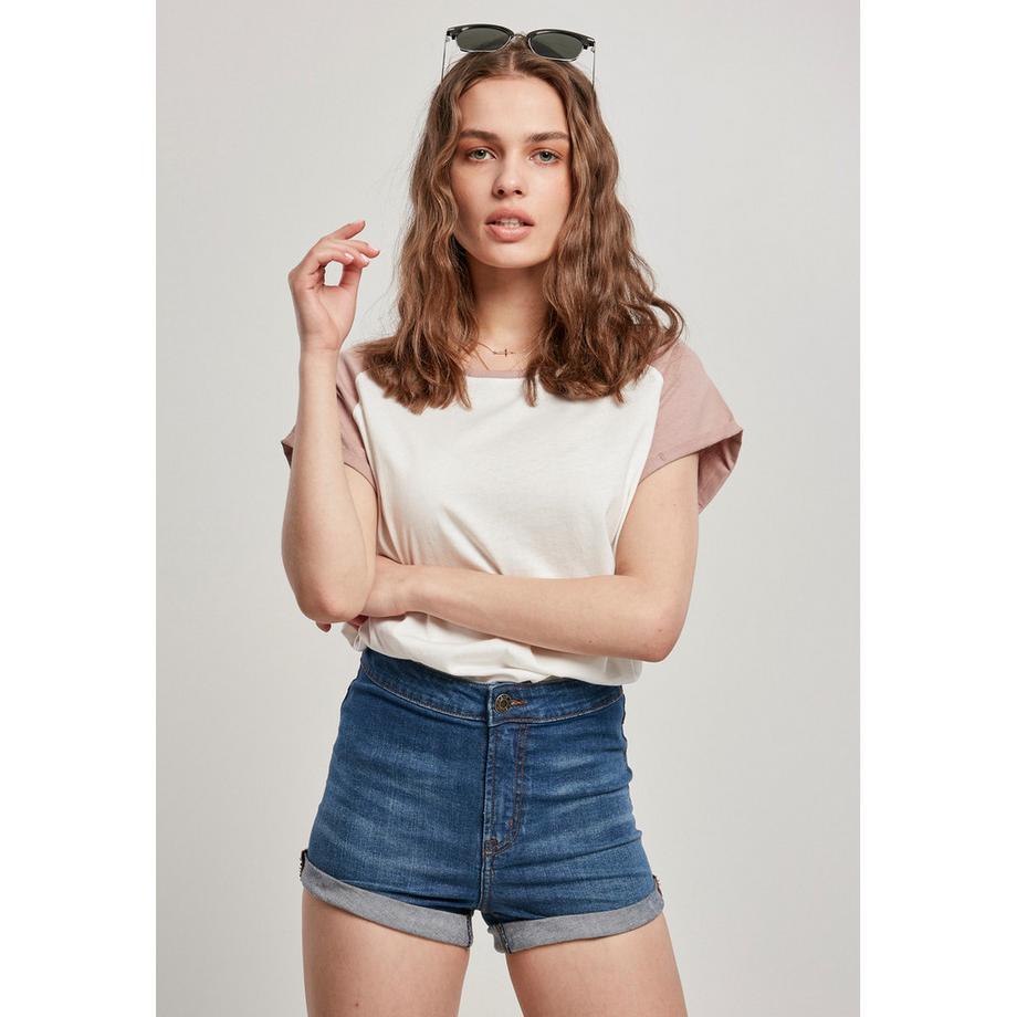 t-shirt contrast raglan