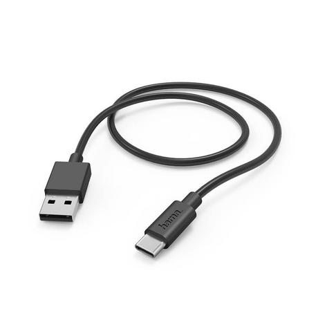 hama  Cavo di ricarica HAMA da USB-A a USB-C Nero 1,0 m 