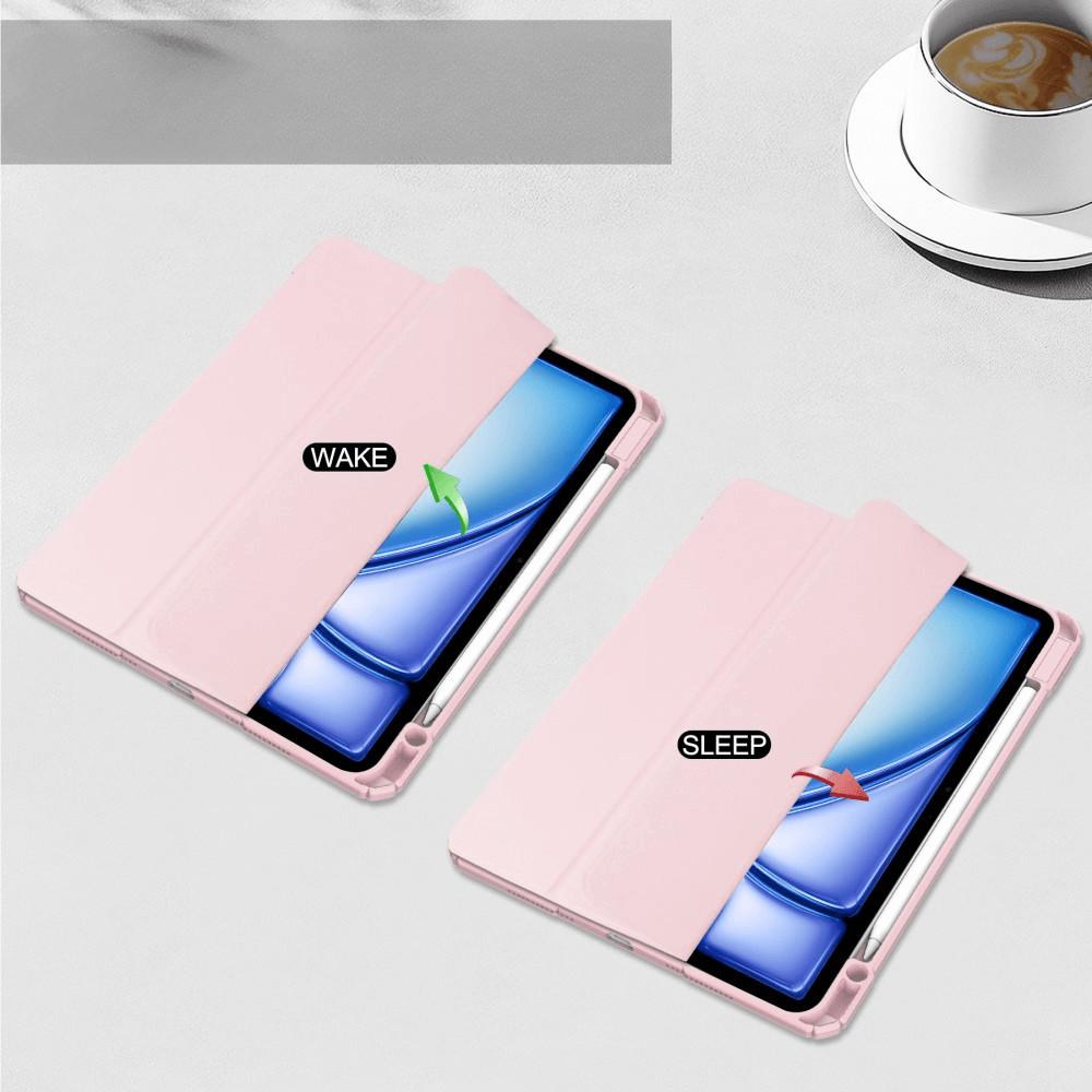 Cover-Discount  iPad Air 13 (M2 / M3) - Schützende Acryl Tablethülle mit erhöhtem Rand 