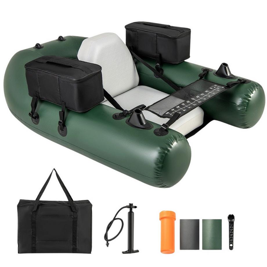 Bateau gonflable avec dossier pour pagayage