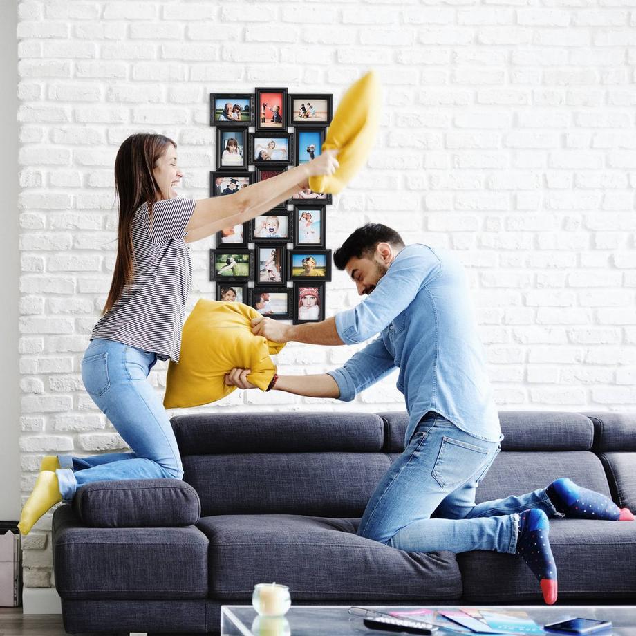 B2X Cadre collage pour 18 photos  