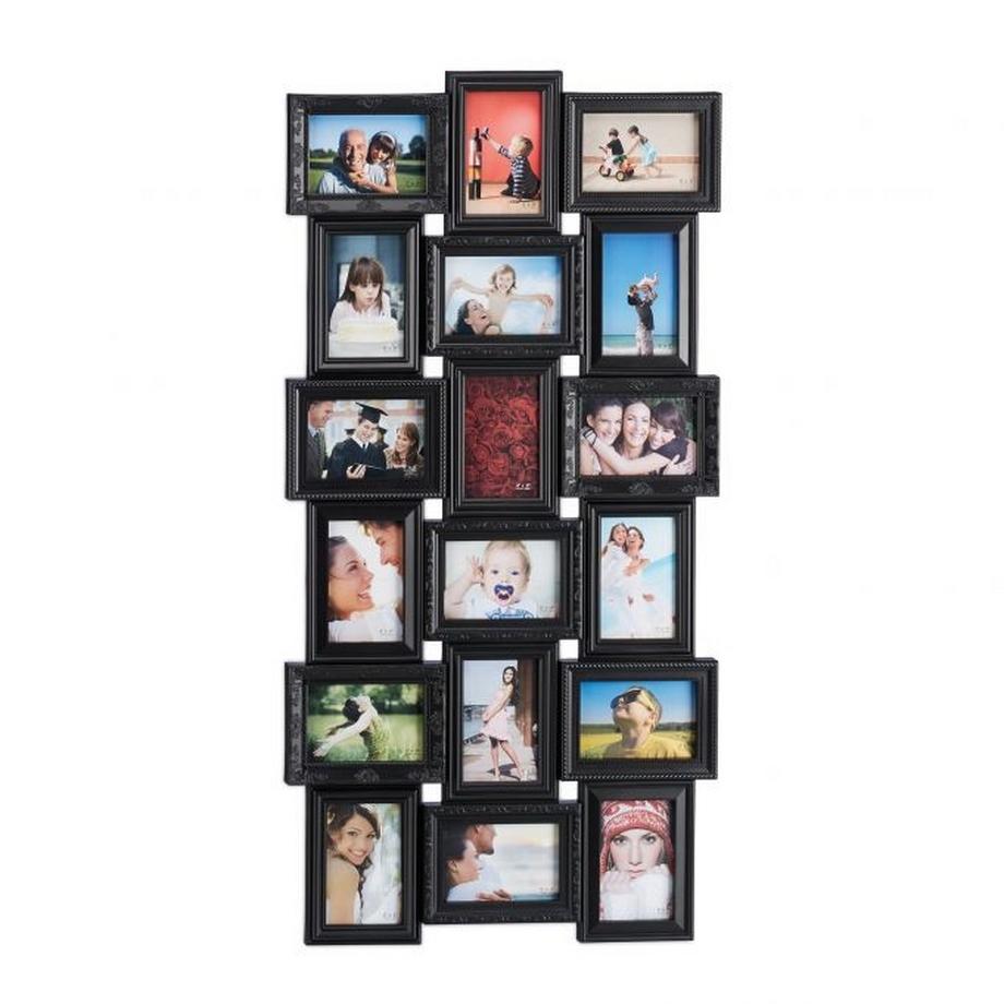 Cadre collage pour 18 photos