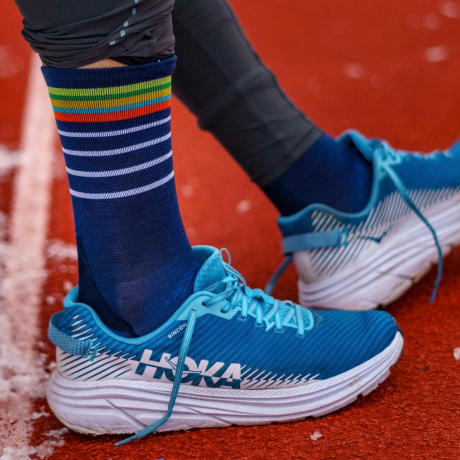 Darn Tough Vermont  Calze Lunghe Ultra Leggere Running Anti Vesciche in Lana Merino 