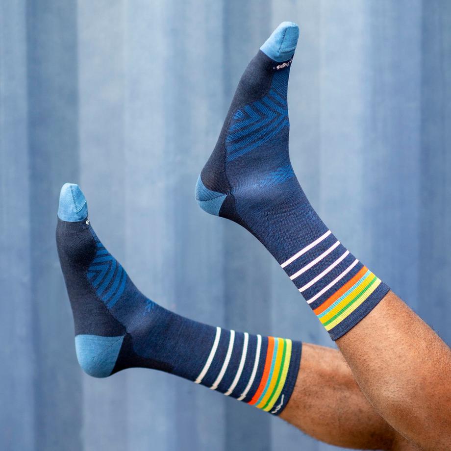 Darn Tough Vermont  Calze Lunghe Ultra Leggere Running Anti Vesciche in Lana Merino 
