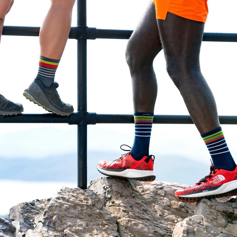 Darn Tough Vermont  Calze Lunghe Ultra Leggere Running Anti Vesciche in Lana Merino 