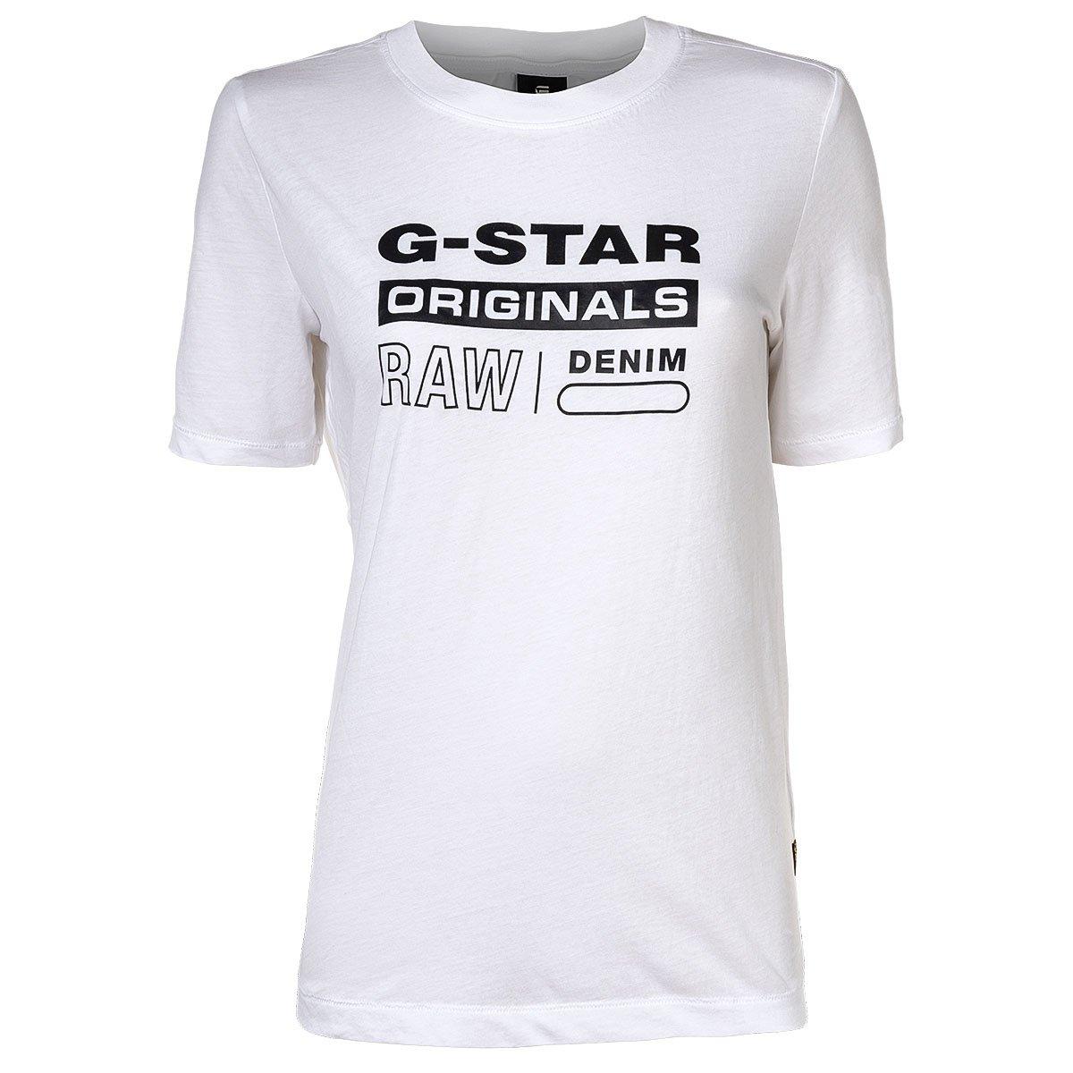 G-STAR RAW  Maglietta Donne Vestibilità confortevole-Originals Label Regular Fit Tee 