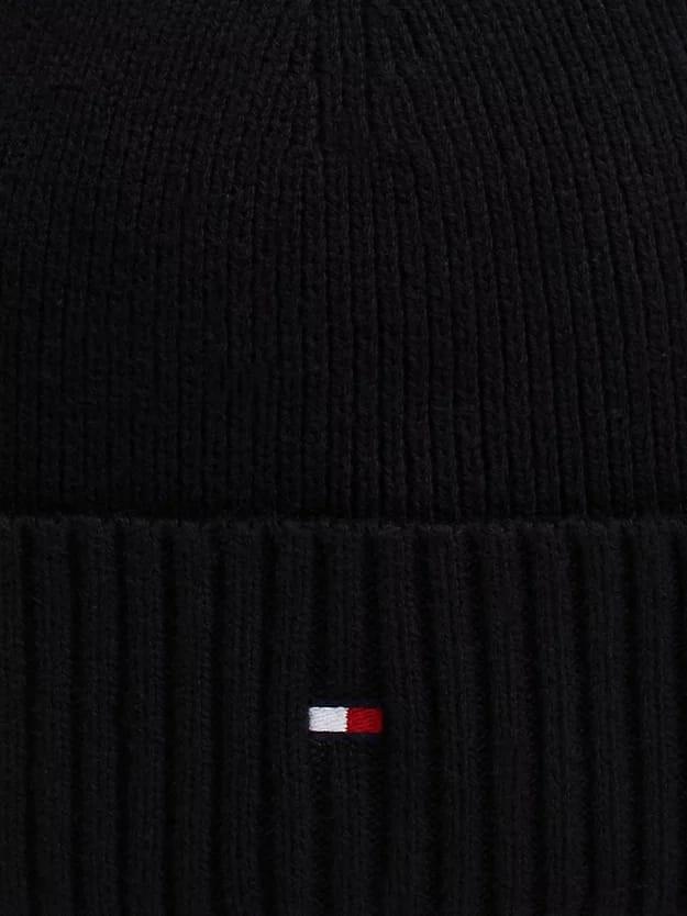 TOMMY HILFIGER Flag Pima Cotton Beanie  