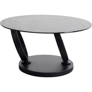 KARE Design Table basse Beverly Bubble noir 133x80  