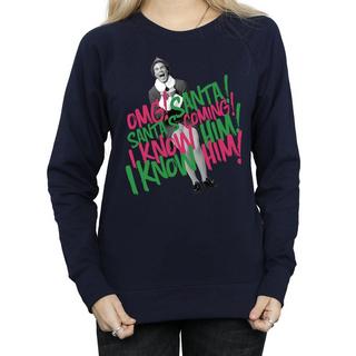 Elf  Santa's Coming Sweatshirt 